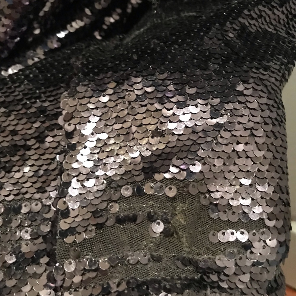 Lulus sequin maxi dress in pewter - Picture 3 of 5